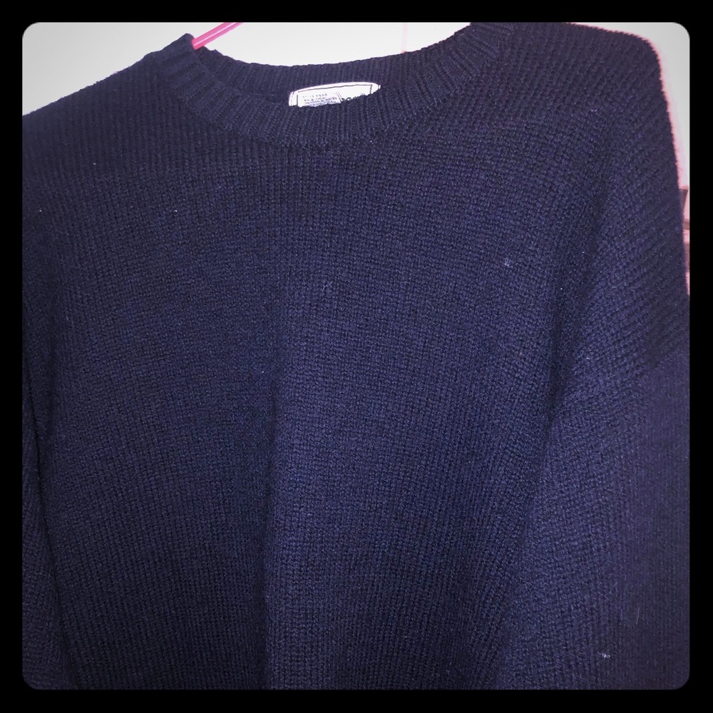 LL Bean 100% Wool Sweater Made in Scotland